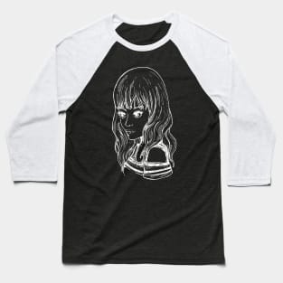 Portrait line art Baseball T-Shirt